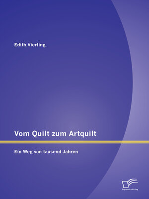 cover image of Vom Quilt zum Artquilt